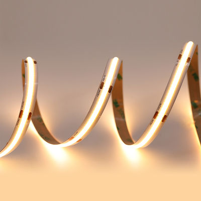 Alta CRI90 PANNOCCHIA 8mm 384leds 3000k 4000k 6000k della striscia DC12V della PANNOCCHIA LED Dotless