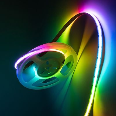 Flessione al neon dinamica astuta della striscia Ip20 Rgb 24v Smart della PANNOCCHIA LED del pixel