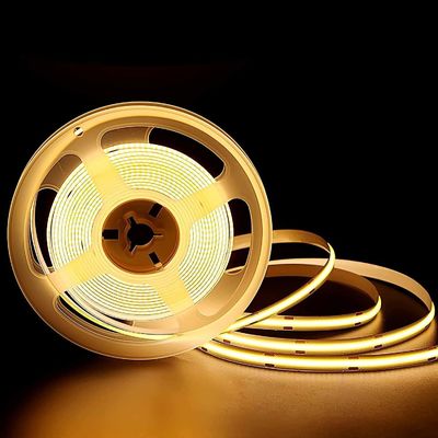 Ra90 dc 480 il LED Chips Cob Led Rgb Flexible ha condotto la striscia 24v 3000k