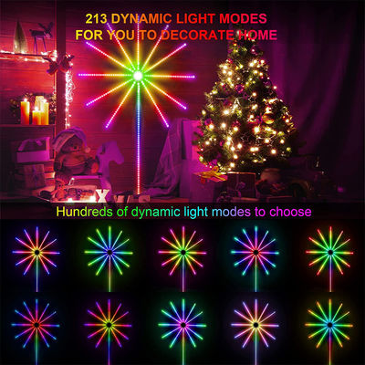 Luce di musica di Smart LED del fuoco d'artificio di sincronizzazione di musica