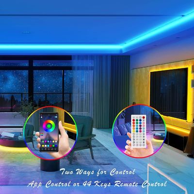 Luce al neon flessibile principale reattiva di sincronizzazione 5050 di musica di luci di musica controllata sana astuta