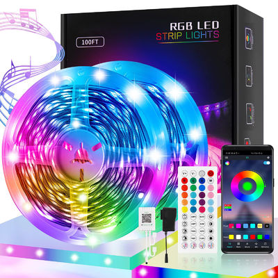 Luce al neon flessibile principale reattiva di sincronizzazione 5050 di musica di luci di musica controllata sana astuta