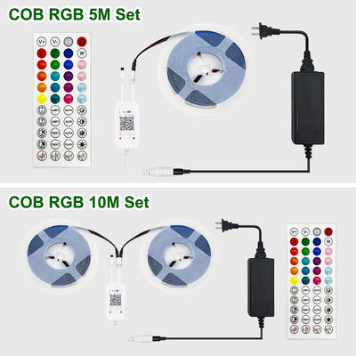 Regolatore principale reattivo Cob Rgb Light di sincronizzazione di musica di Bluetooth APP della striscia di musica astuta di Rgb
