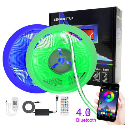 Regolatore principale reattivo Cob Rgb Light di sincronizzazione di musica di Bluetooth APP della striscia di musica astuta di Rgb
