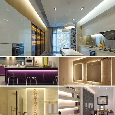 AL di alluminio 0809 di profilo di Mini Recessed Square LED per il soffitto all'aperto dell'interno di architettura