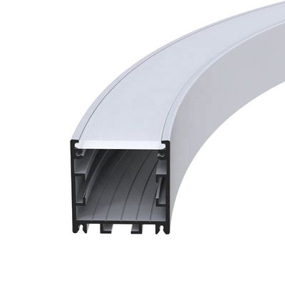Profilo d'angolo principale di ROHS 6063 che appende profilo di alluminio leggero principale curvo