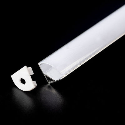 1616 luce di alluminio del Governo di Manica di forma di v di alluminio di profilo 110lm di IP20 LED