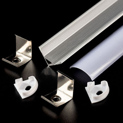 1616 luce di alluminio del Governo di Manica di forma di v di alluminio di profilo 110lm di IP20 LED