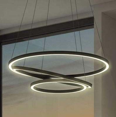 90lm ha curvato la S rotonda modella il profilo di alluminio del LED ha curvato l'estrusione principale 2700K