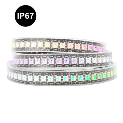 Striscia 96 della luce di musica di Ip20 Ip65 Ip67 Smart LED 100 144leds pixel flessibili Ws2812b