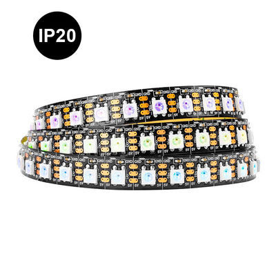 Striscia 96 della luce di musica di Ip20 Ip65 Ip67 Smart LED 100 144leds pixel flessibili Ws2812b