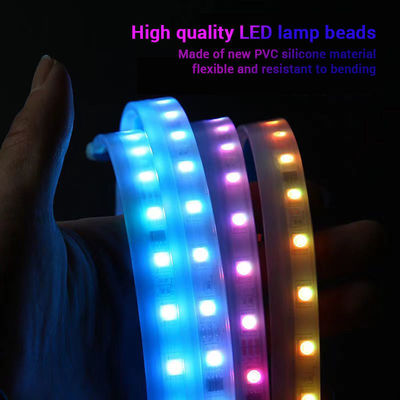 12V flessibile ha condotto la luce corrente di giorno dell'atmosfera della copertura di Hood Lights Strip Auto Engine dell'automobile