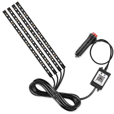 SMD 5050 RGB ha modificato la luce dell'atmosfera della decorazione interna dell'automobile della lampada LED delle luci dell'automobile