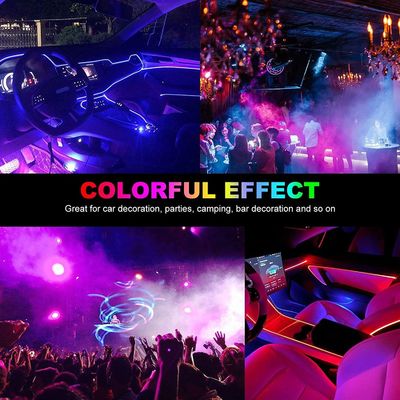 SMD 5050 RGB ha modificato la luce dell'atmosfera della decorazione interna dell'automobile della lampada LED delle luci dell'automobile