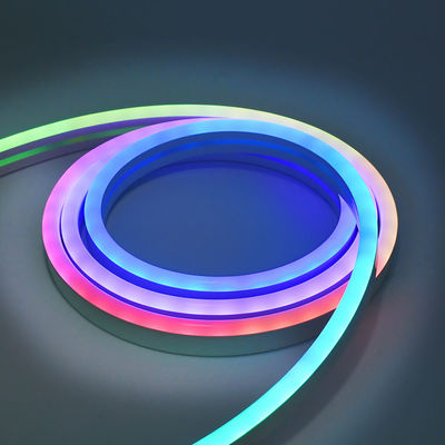 Digital principale Sign24V al neon il RGB SMD5050 60leds/M Outdoor Wall Mounted ha condotto le luci IP67