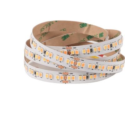 Luce di striscia flessibile principale regolabile bianca doppia musicale del TDC Smd 2835 224LEDs/M LED