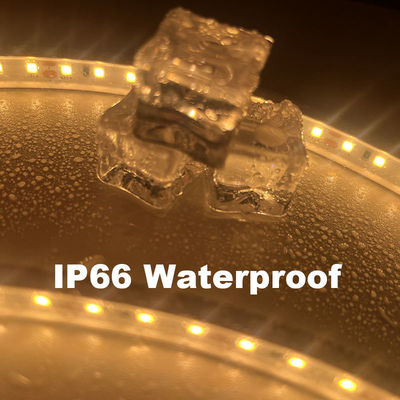 il silicone lineare IP66 delle strisce 12V 24V di illuminazione di 9.6W LED impermeabilizza la luce principale del Governo