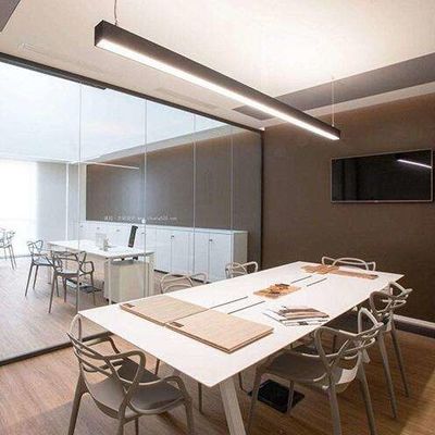 l'illuminazione lineare di 6500K LED spoglia la lampada principale lineare di Manica di alluminio di profilo di U