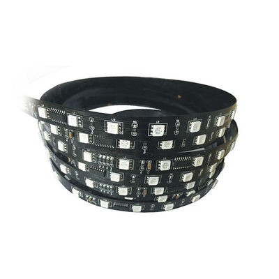 8 pixel LED senza fili DMX che accende la striscia nera impermeabile indirizzabile di 5050 Rgb