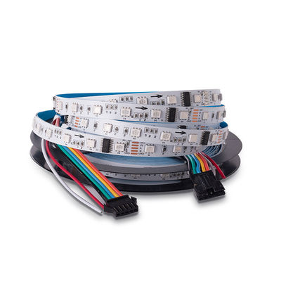 Alto DC24V luminoso il LED indirizzabile DMX che accende 512 12v Rgb indirizzabile ha condotto la striscia per le barre KTV ecc