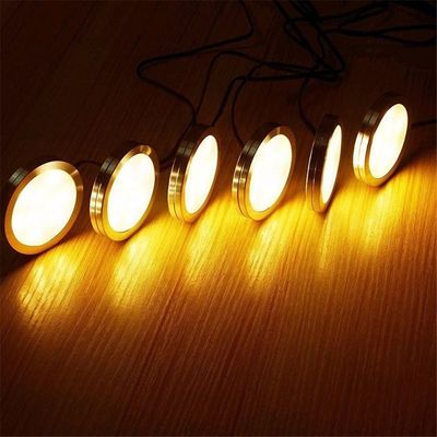 Il LED Puck Under Kitchen Cabinet LED accende la luce DC12V 2.5W della parete di interni del Governo