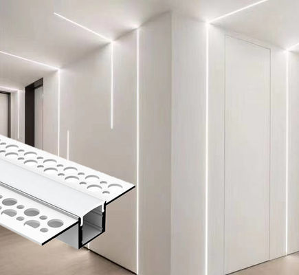 La luce del LED spoglia il Manica di alluminio con il profilo di alluminio principale gesso del gesso del muro a secco messo copertura del PC