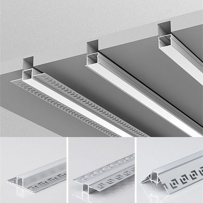 Profilo di alluminio principale bianco incluso di illuminazione di bordo 24VCeiling SMD per la cucina dell'atrio
