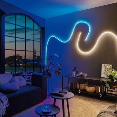 Lampade fluorescenti impermeabili variabili di Smart LED del segno IP67 per neon flessibile all'aperto