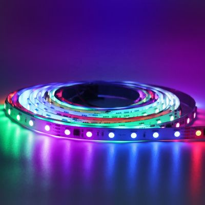 Striscia principale indirizzabile leggera indirizzabile 24v della striscia principale Digital 60leds/M di RGBIC 5050 SMD