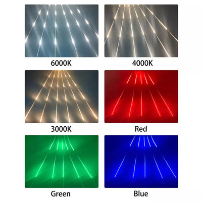 Le strisce d'inseguimento bianche flessibili dell'acqua corrente di corsa di cavalli smd2835 lampeggiante della striscia del LED 24V hanno condotto leggero
