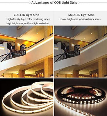 Luce flessibile Dotless 2023 del nastro della striscia 480leds 2700K 3000K 4000K 6000K della PANNOCCHIA LED
