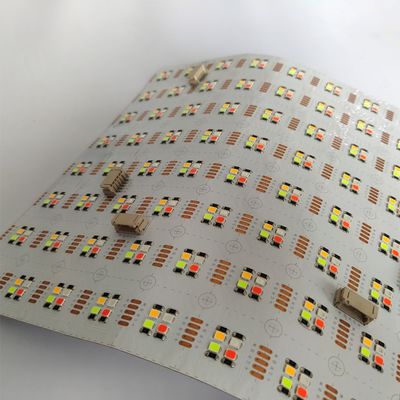 Dc24v Rgbw delicatamente ha condotto lo strato flessibile principale bordo flessibile molle della lampadina del pannello dello strato 1152leds Smd2835 35w del pannello