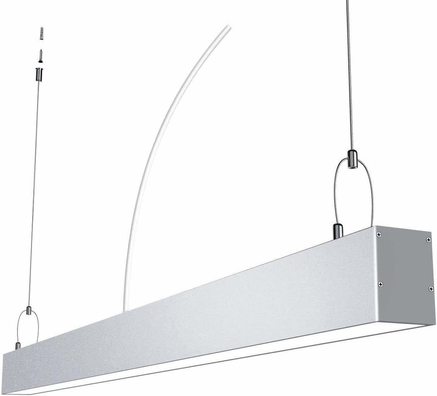Il pendente lineare di alluminio principale di qualità superiore di profilo LED della luce di striscia ha montato il corridoio su giù