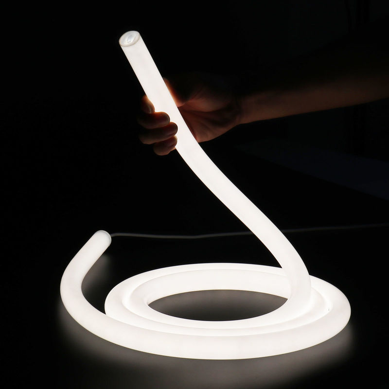 Diffusore di luce principale luminoso della striscia da 360 gradi intorno alla luce della metropolitana di neon della corda di 360 siliconi