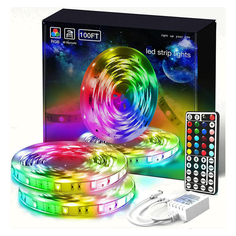 magia dell'umore di colore di lux 12V la multi 5050 di 5m accende la striscia della luce principale 100ft con 44keys