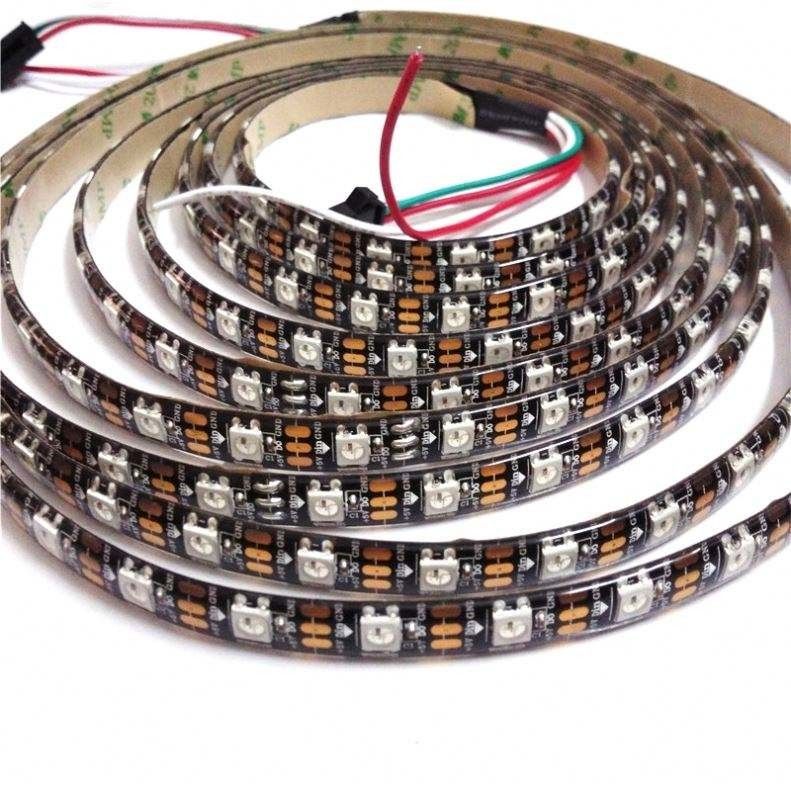 Pixel indirizzabile astuto WS2812 di Digital 12v RGB della striscia della luce di umore di Dmx 5050 impermeabili LED